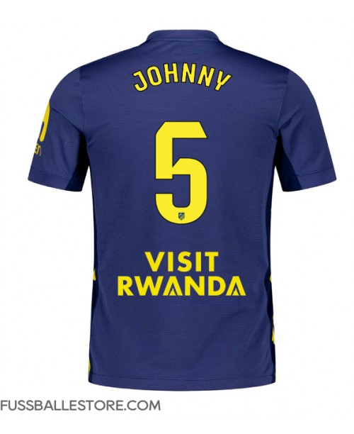 Günstige Atletico Madrid Johnny Cardoso #5 Auswärtstrikot 2025-26 Kurzarm Günstige Atletico Madrid Johnny Cardoso #5 Auswärtstrikot 2025-26 Kurzarm
